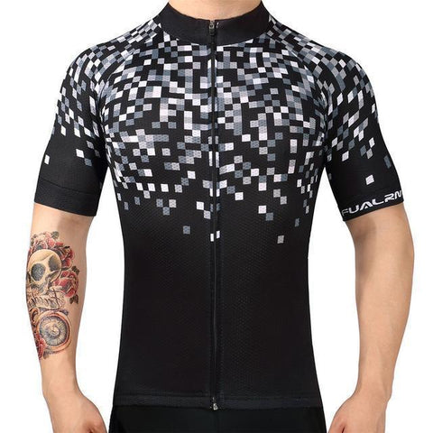 Image of Pixelated Cycling Jersey