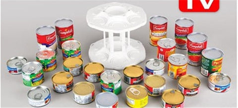 Image of Can Carousel - Cans Storage Organizer