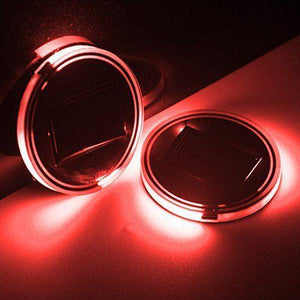 Solar Powered LED Cup Mats