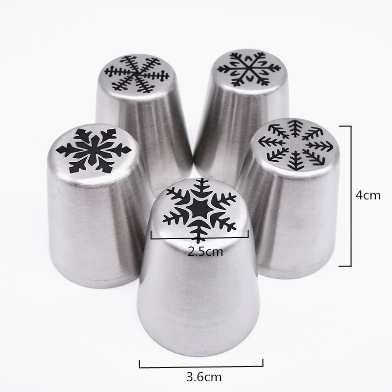 Christmas Style Nozzle Pastry Kit