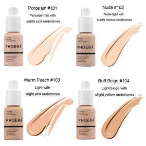 PHOERA Soft Matte Full Coverage Liquid Foundation