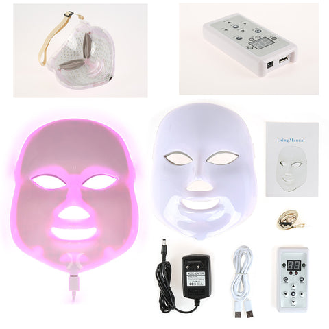Image of 7 Colors LED Facial Mask - Your At-Home Skin Photon Therapy