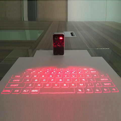 Image of Laser Projection Bluetooth Keyboard & Mouse