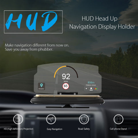 Image of Smartphone Driver Heads Up Display