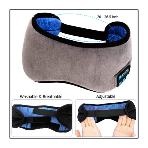 Image of BLUETOOTH SLEEPING EYE MASK HEADSET