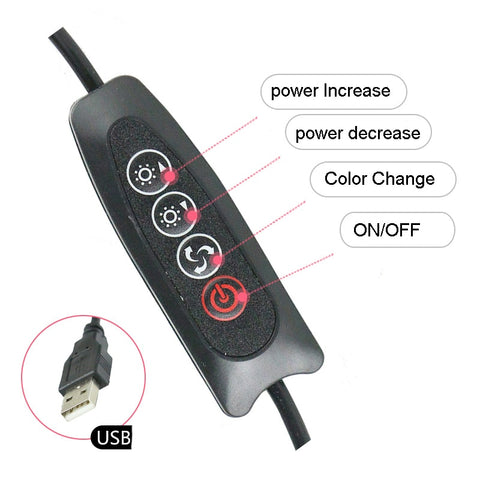 Image of USB Charging New Selfie Ring Light