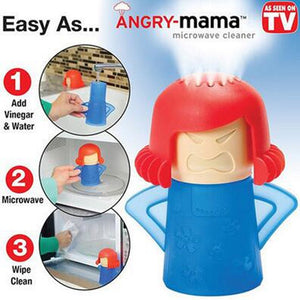 Angry Mama Microwave Steam Cleaner