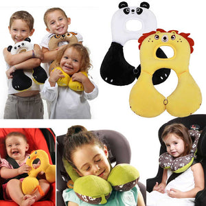 Baby Animal U-Pillow Headrest & Neck Protection