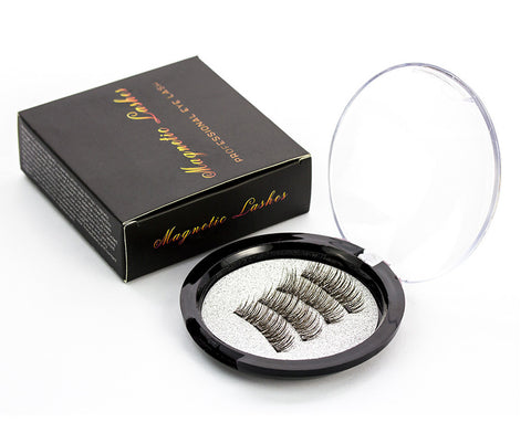 Image of Natural Magnetic False Eyelashes w/ Gift Box