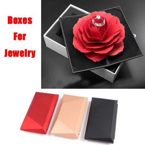 Image of Red Rose Ring Box