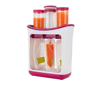 DIY Baby Food Squeeze Station