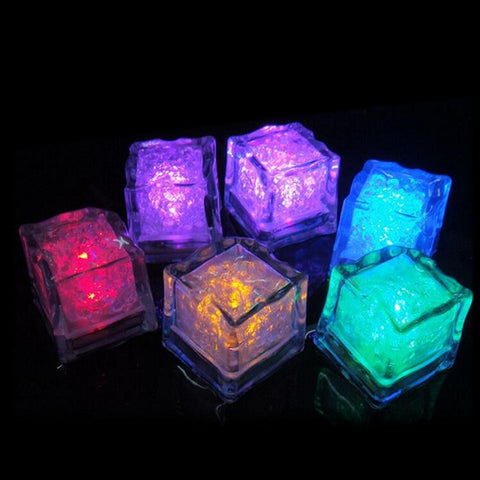 Image of Glowing Ice Cubes