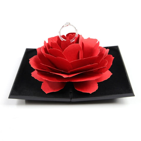 Image of Red Rose Ring Box