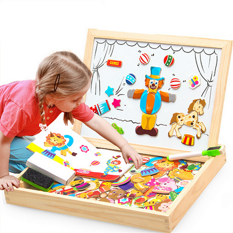 Image of Wooden Magnetic Puzzle