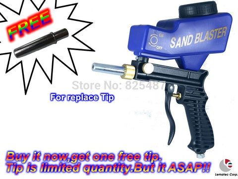 Image of Portable Gravity Feed Sandblasting Gun