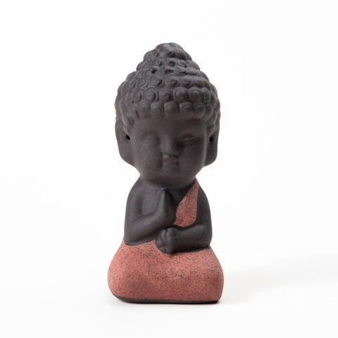 Small Buddha Charm Figurine Jewelry Display Decoration