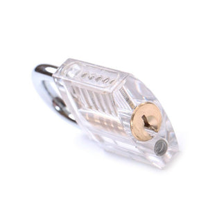 TRANSPARENT PADLOCK SET