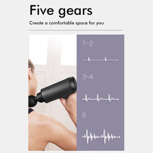 5-Gear Mini Muscle Massage Gun