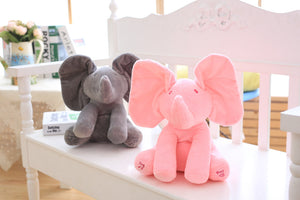 Peek-a-Boo Elephant Plush Toy