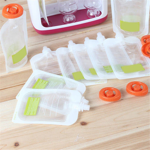 Image of DIY Baby Food Squeeze Station