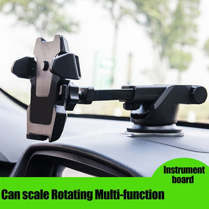 AUTOMATICALLY LOCKING WINDSHIELD PHONE HOLDER