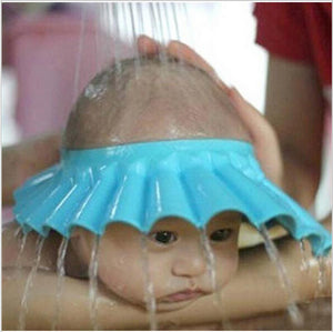 Shower visor for kids